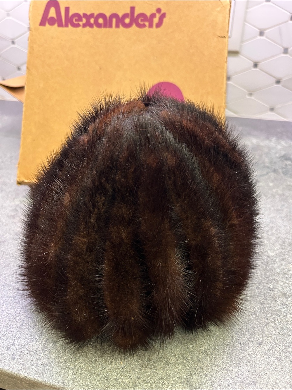 Sandy Braeburn Paris Fur Hat